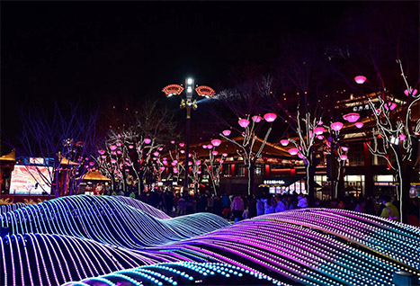 西安漂亮的夜景在哪里夜景_推荐大唐不夜城